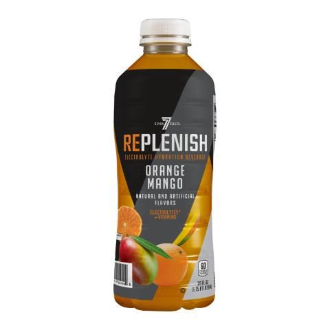 slide 1 of 1, 7-Select Replenish Orange Mango, 28 oz