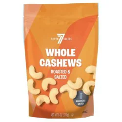 7 Select Roasted And Salted Whole Cashews