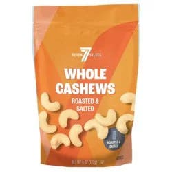 7 Select Roasted And Salted Whole Cashews