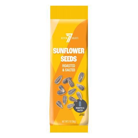 slide 1 of 1, 7 Select Roasted & Salted Sunflower Seeds, 2 oz