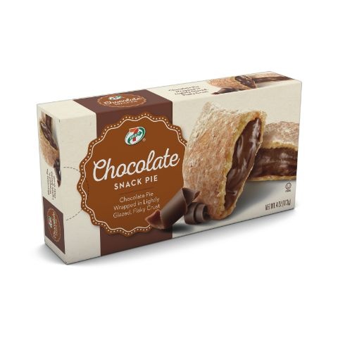 slide 1 of 1, 7-Select Snack Pie Chocolate, 4 oz