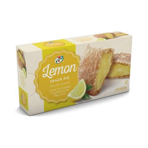 slide 1 of 1, 7-Select Snack Pie Lemon, 4 oz