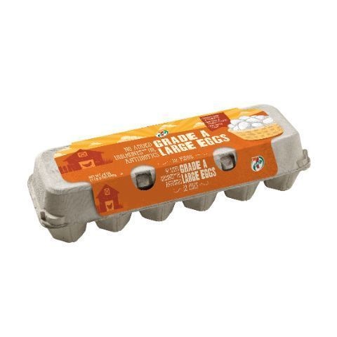 slide 1 of 1, 7-Select Cage Free Large White Eggs, 1 ct