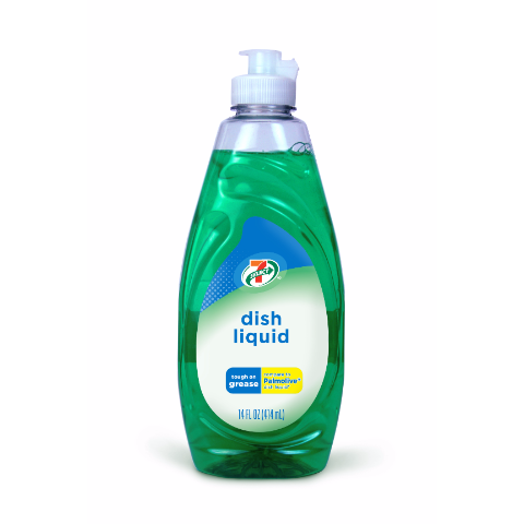 slide 1 of 1, 7-Select Dish Liquid, 14 oz