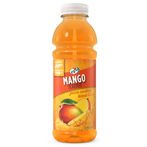 slide 1 of 1, 7-Select Mango Juice, 23.9 oz