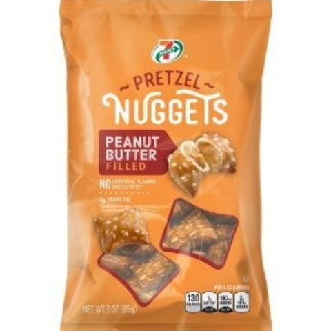 slide 1 of 1, 7-Select Peanut Butter Filled Pretzels, 3 oz
