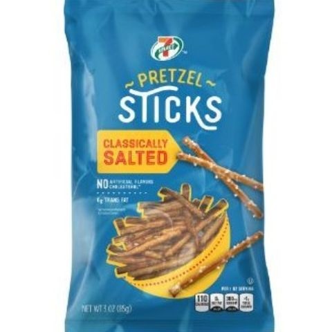 slide 1 of 1, 7-Select Pretzel Sticks, 3 oz