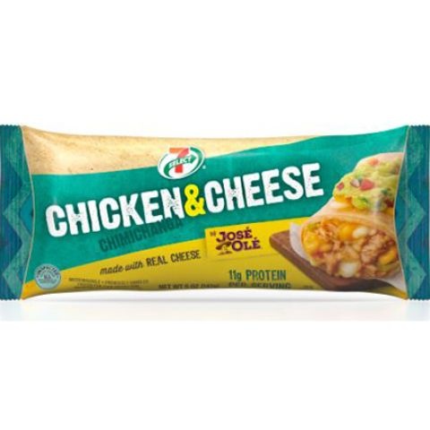 slide 1 of 1, 7-Select Chicken & Cheese Chimichanga, 5 oz