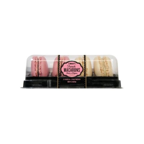 slide 1 of 1, 7-Select 7 Select Vanilla Raspberry Macarons, 1 ct