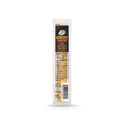 slide 1 of 1, 7-Select String Cheese Cheddar, 1 oz