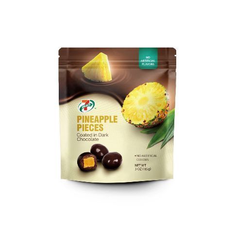slide 1 of 1, 7-Select Chocolate Pineapples, 3 oz