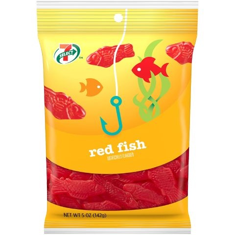 slide 1 of 1, 7-Select Red Fish, 5 oz
