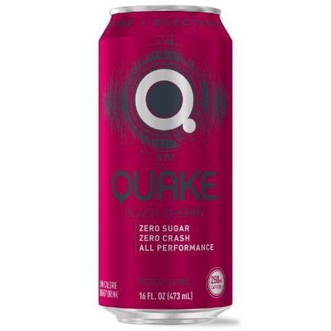 slide 1 of 1, Quake Black Cherry, 16 oz