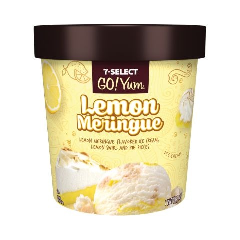 slide 1 of 1, 7-Select Go Yum Lemon Meringue, 1 pint