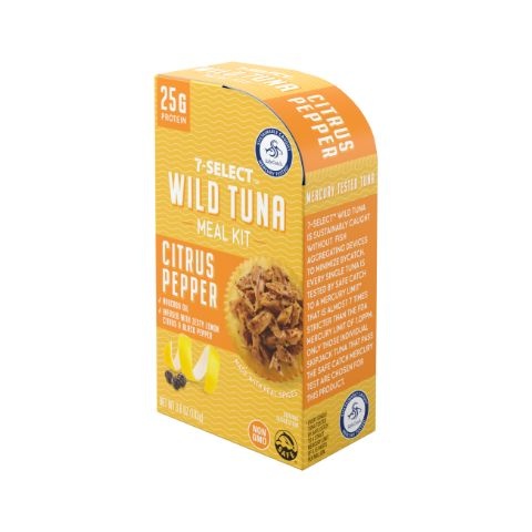 slide 1 of 1, 7-Select Wild Tuna Meal Kit Citrus Pepper, 3.6 oz