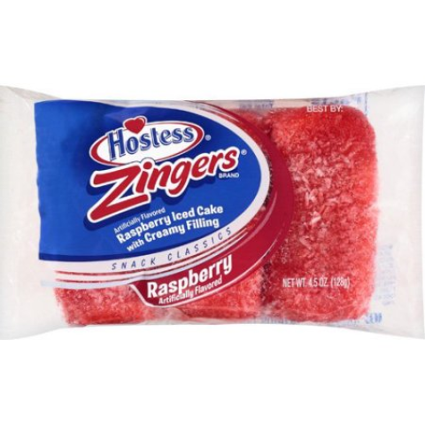 slide 1 of 1, Hostess Zingers Raspberry, 1 ct