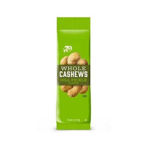 slide 1 of 1, 7-Select Dill Pickle Cashews, 3 oz