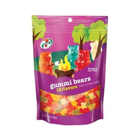 slide 1 of 1, 7-Select Gummi Bears, 14 oz