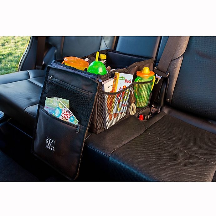 slide 5 of 5, J.L. Childress Backseat Butler Car Organizer - Black, 1 ct