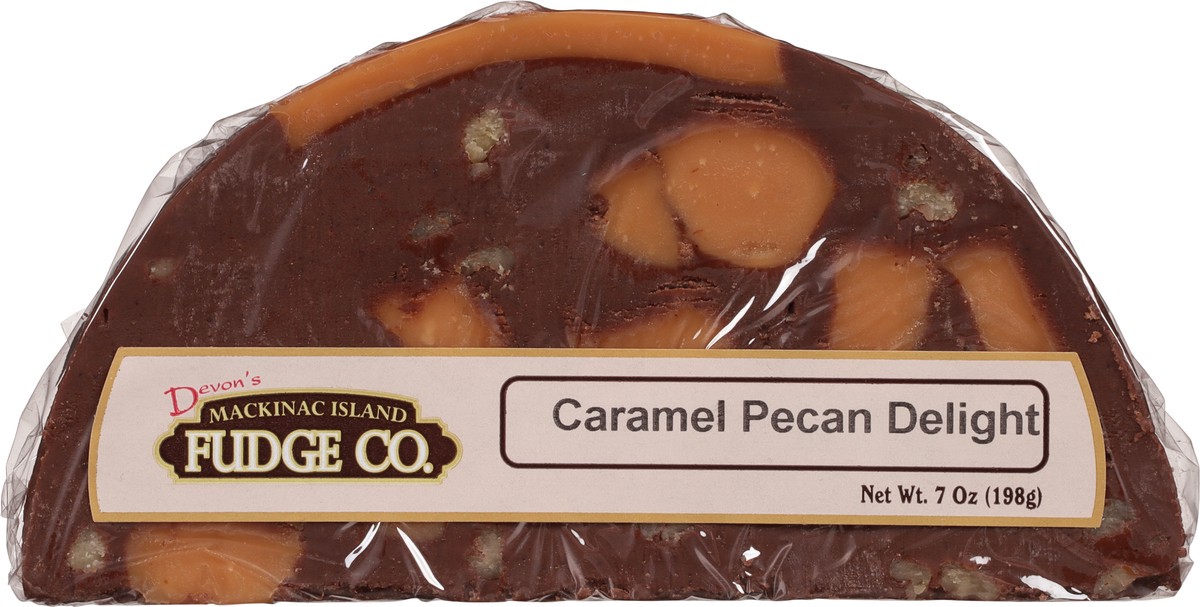 slide 12 of 13, Devon's Mackinac Island Fudge Co. Devons Fudge Caramel Pecan Delight, 7 oz