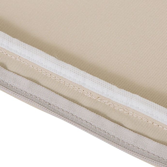 slide 4 of 11, Classic Accessories Montlake FadeSafe Dining Seat Cushion Slip Cover - Beige, 19 in