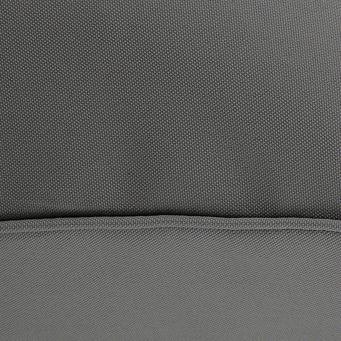 slide 3 of 5, Classic Accessories Montlake FadeSafe Lounge Back Cushion - Charcoal, 21 in x 20 in