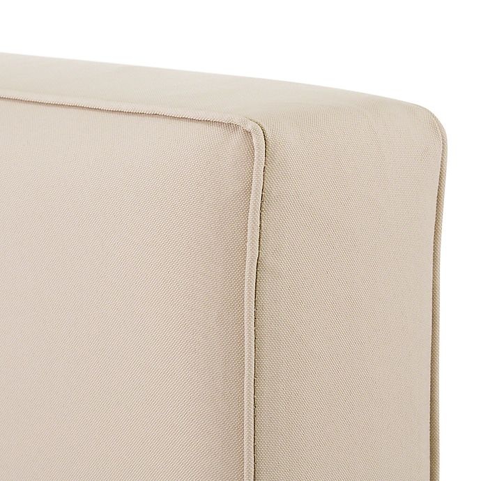 slide 4 of 13, Classic Accessories Montlake Outdoor Seat Cushion Slipcover - Antique Beige, 23 in x 25 in