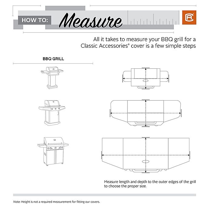 slide 7 of 16, Classic Accessories Veranda Large BBQ Cart Cover, 1 ct