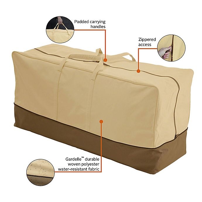 slide 5 of 9, Classic Accessories Veranda Cushion Bag Cover, 1 ct