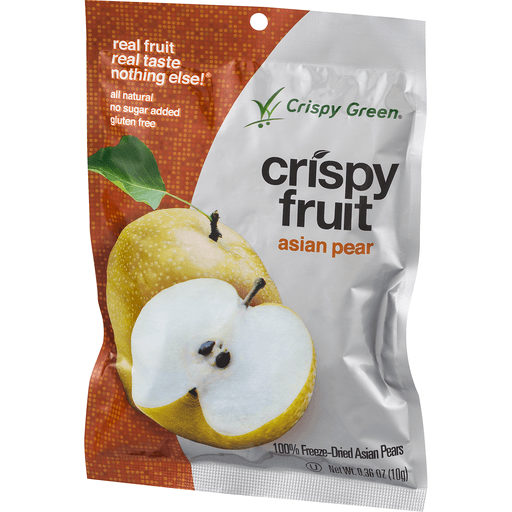 slide 3 of 9, Crispy Green Crispy Fruit 100% Freeze-Dried Asian Pears, 0.36 oz