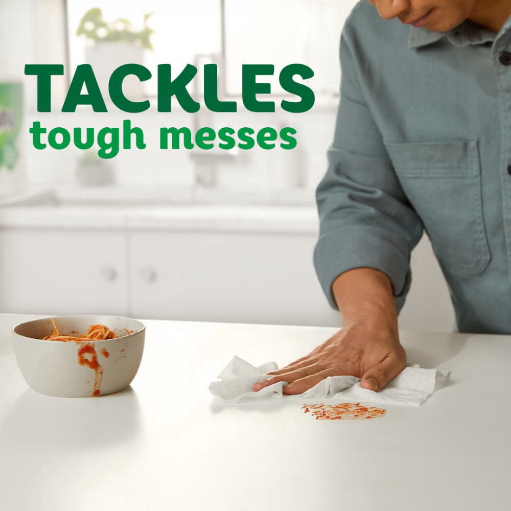 slide 7 of 9, Bounty Select-A-Size Paper Towels, 12 Double Plus Rolls, White, 113 Sheets Per Roll, 12 ct