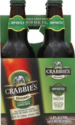 Crabbie's Alcoholic Original Ginger Beer 4 ea