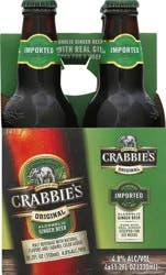 Crabbie's Alcoholic Original Ginger Beer 4 ea