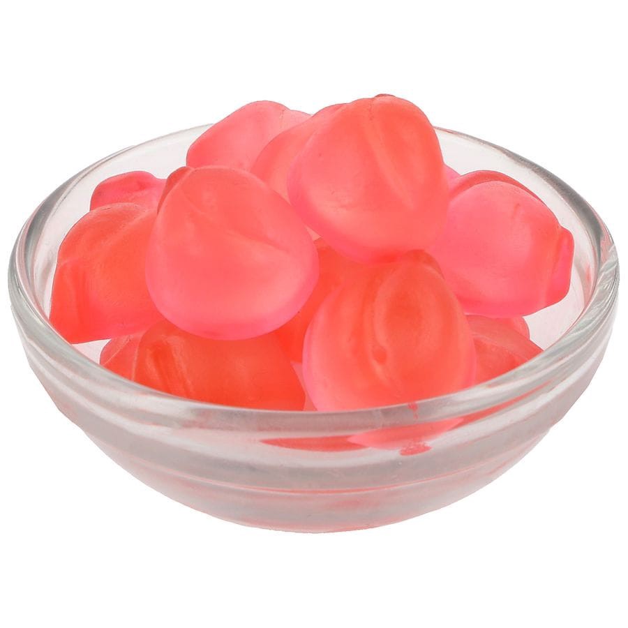 slide 5 of 5, Nice! Gummy Peelable Candy Peach, 2.82 oz