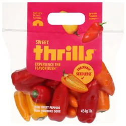 Nature Fresh Farms Sweet Thrills Mini Sweet Peppers 1.5 lb