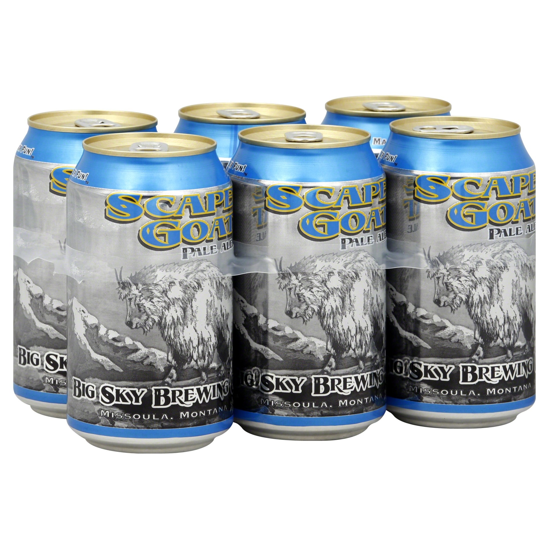 slide 1 of 1, Big Sky Scape Goat Pale Ale, 6 ct; 12 oz