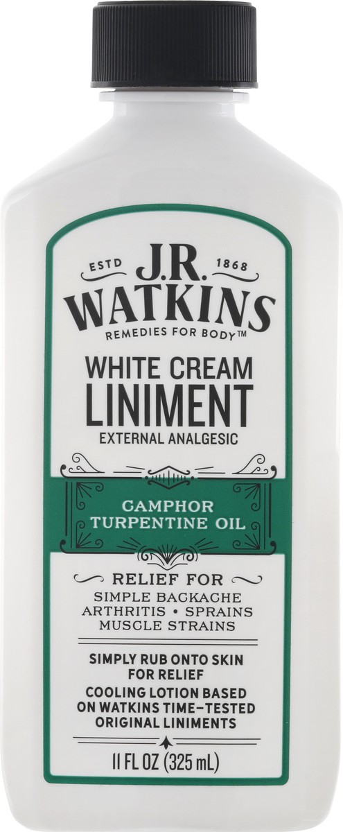 slide 4 of 11, J.R. Watkins Camphor Turpentine Oil White Cream Liniment 11 oz, 11 oz