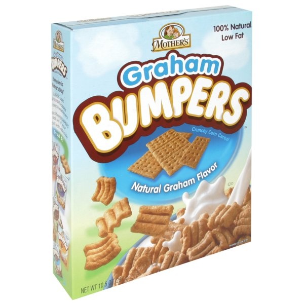 slide 1 of 1, Mothers Cereal, Graham Bumpers, 10.5 oz