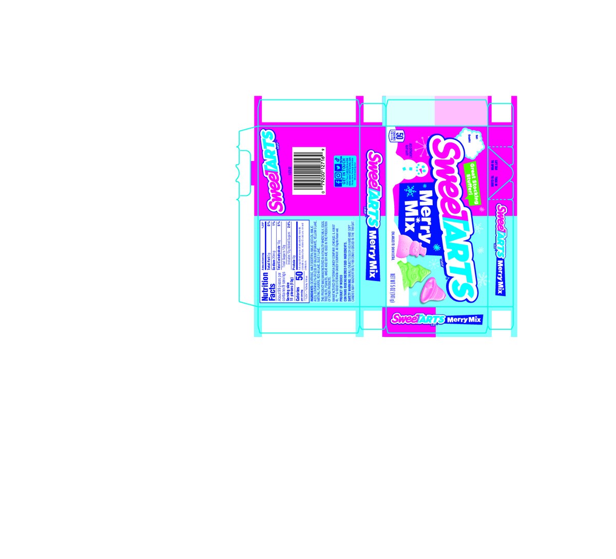 slide 6 of 13, SweeTARTS Merry Mix Original Candy - 5 oz, 5 oz