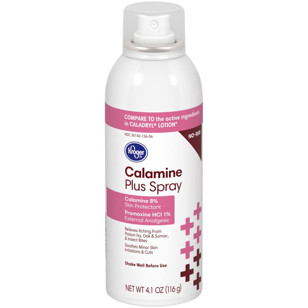 slide 3 of 3, Kroger Calamine Plus Spray, 6 fl oz