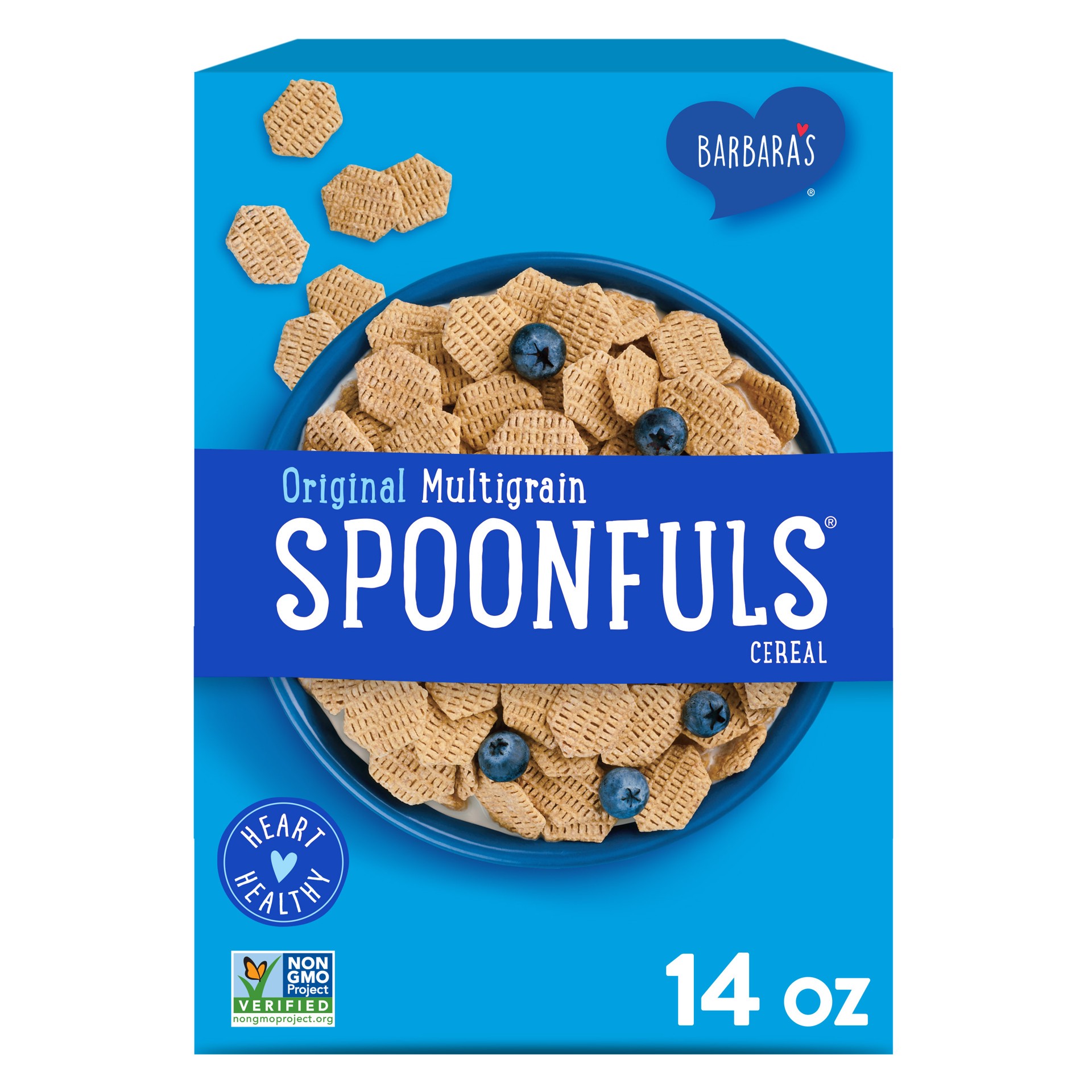 slide 1 of 5, Barbara's Spoonfuls Original Multigrain Cereal, 14 OZ Box, 14 oz