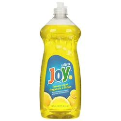 Ultra Joy Lemon Scent Dishwashing Liquid 30 fl oz