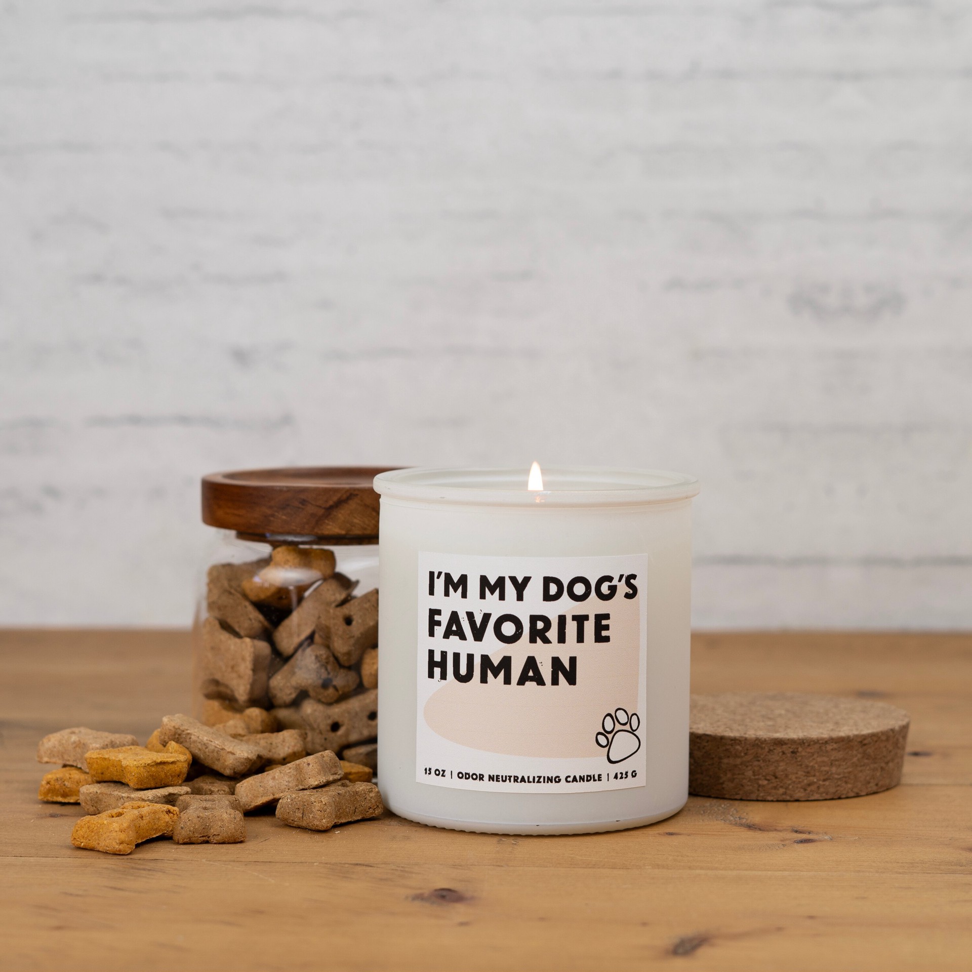 slide 2 of 4, NORTHERN LIGHTS 15 Oz Pet Candle Dogs Fav Human, 1 ct