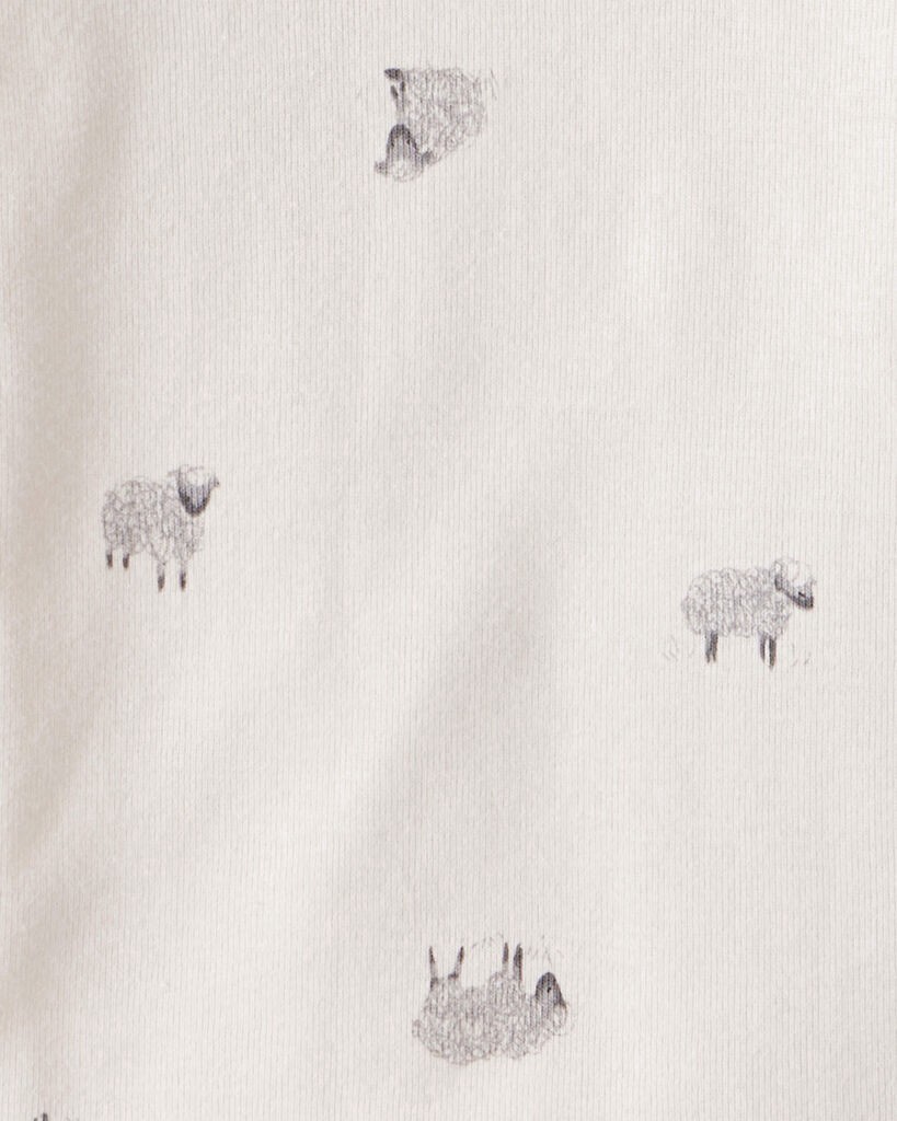 slide 5 of 5, Carter's Baby Boy 4-Pack Sheep Print Long-Sleeve Multipack Bodysuits Multi 18M, 1 ct