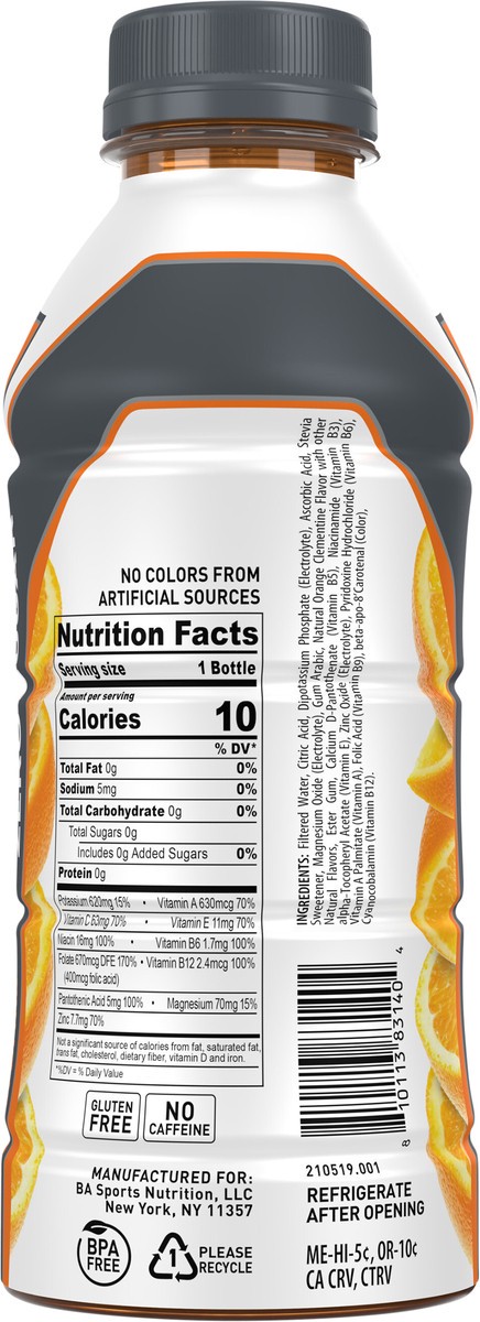 slide 2 of 13, BODYARMOR Zero Sugar Orange Electrolyte Sports Drink, 16 fl oz Bottle, 16 fl oz