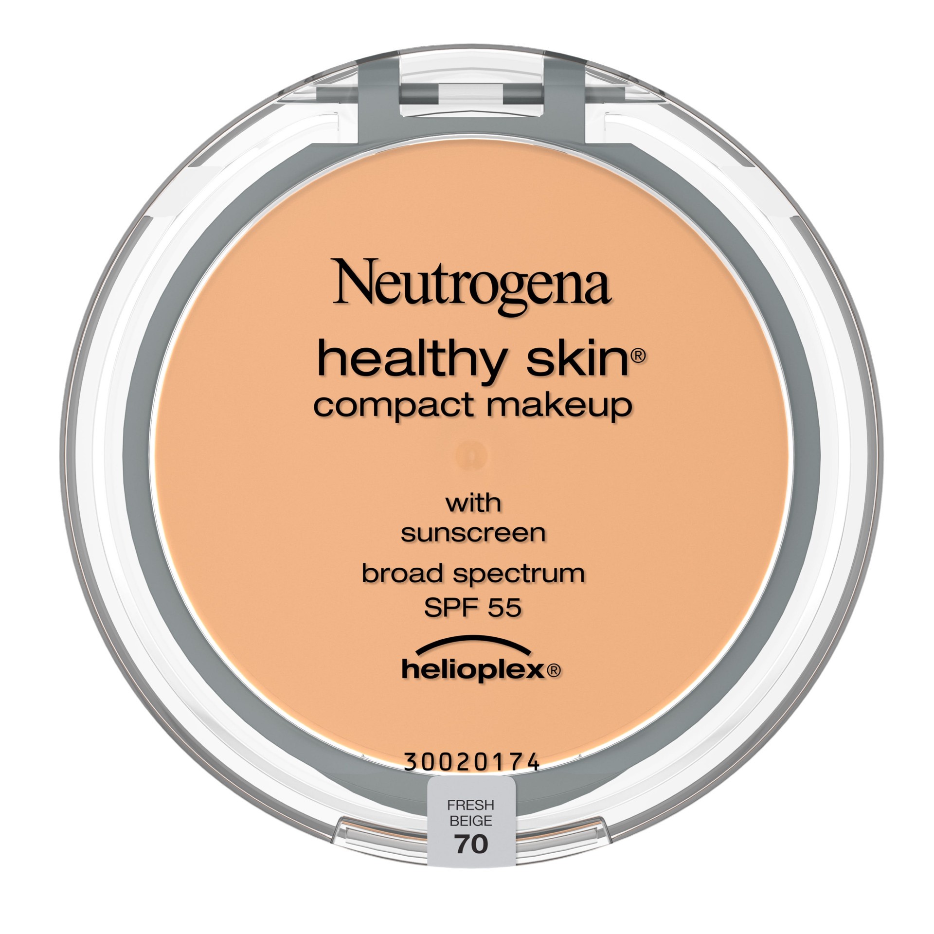 slide 1 of 7, Neutrogena Healthy Skin Compact Makeup Foundation, Broad Spectrum Spf 55, Fresh Beige 70,.35 Oz., 0.35 oz