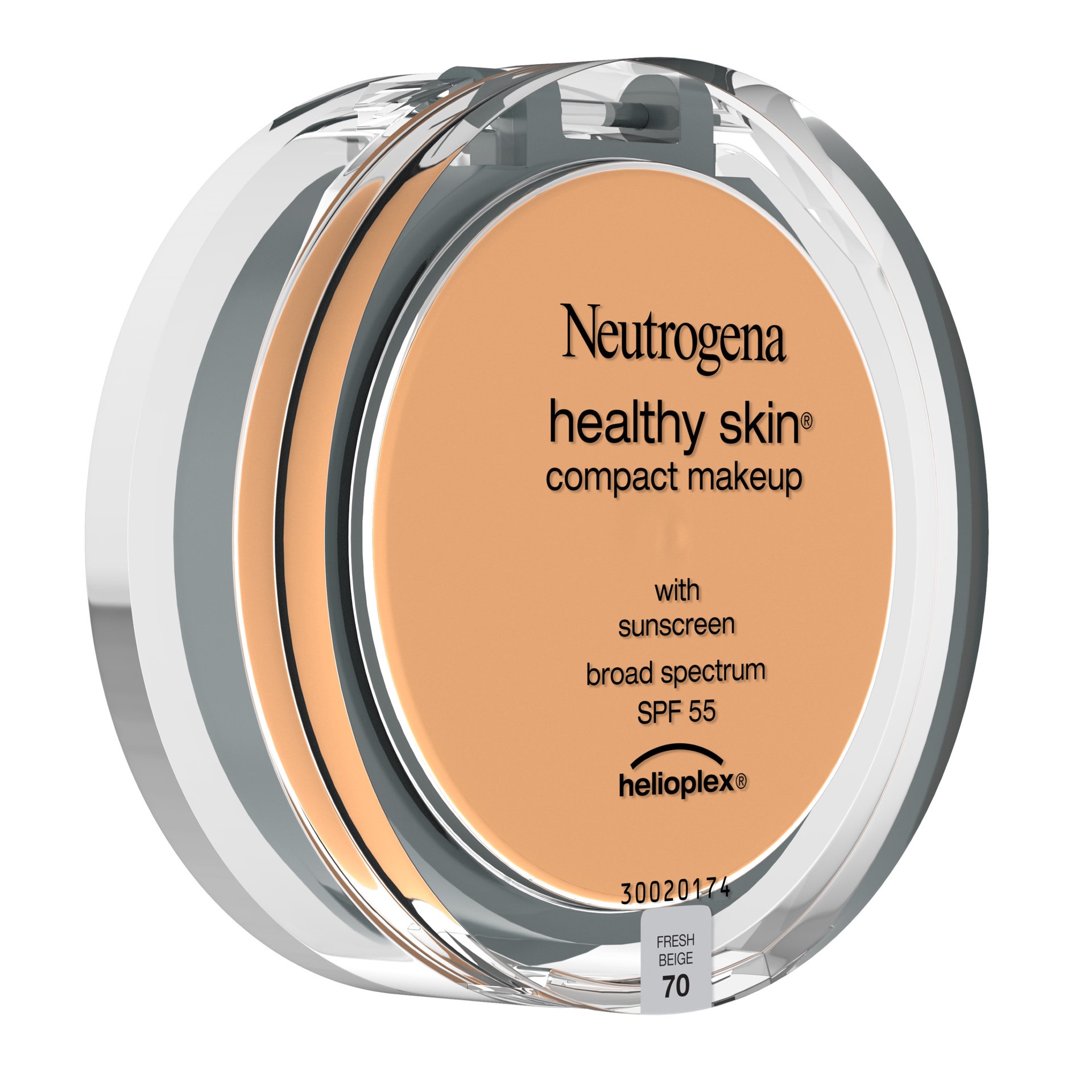 slide 6 of 7, Neutrogena Healthy Skin Compact Makeup Foundation, Broad Spectrum Spf 55, Fresh Beige 70,.35 Oz., 0.35 oz