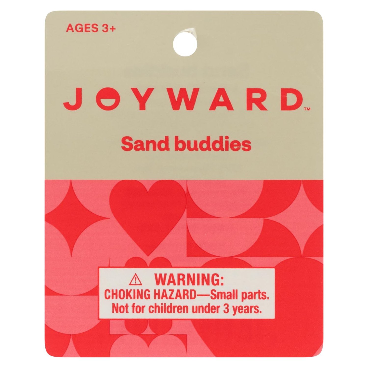 slide 3 of 3, RED AND PINK Sand Buddies, 1 ct