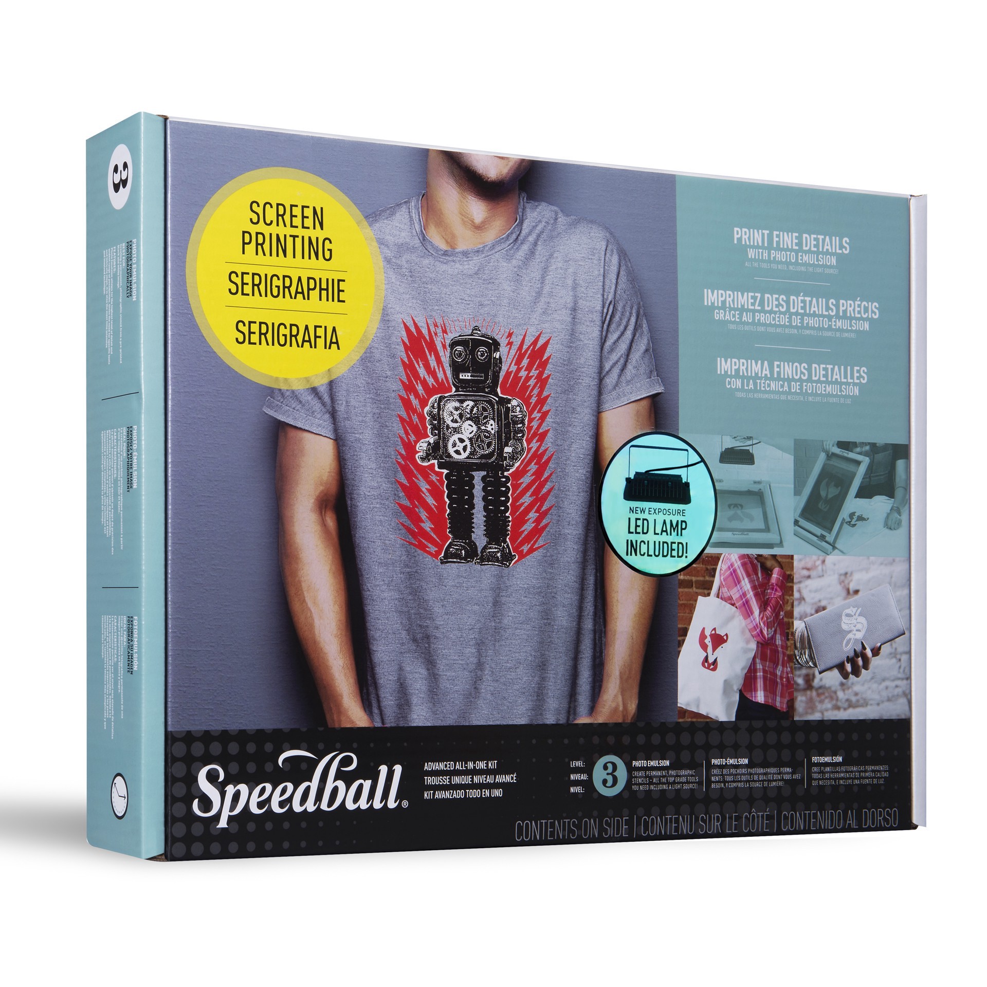 slide 2 of 4, Speedball Advanced All-In-One Screen Printing Kit, 1 ct