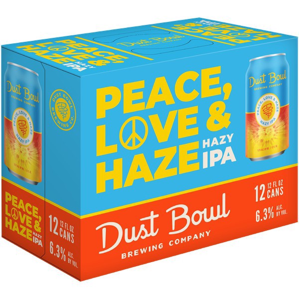 slide 1 of 1, Dust Bowl Peace Love And Haze, 12 ct; 12 oz